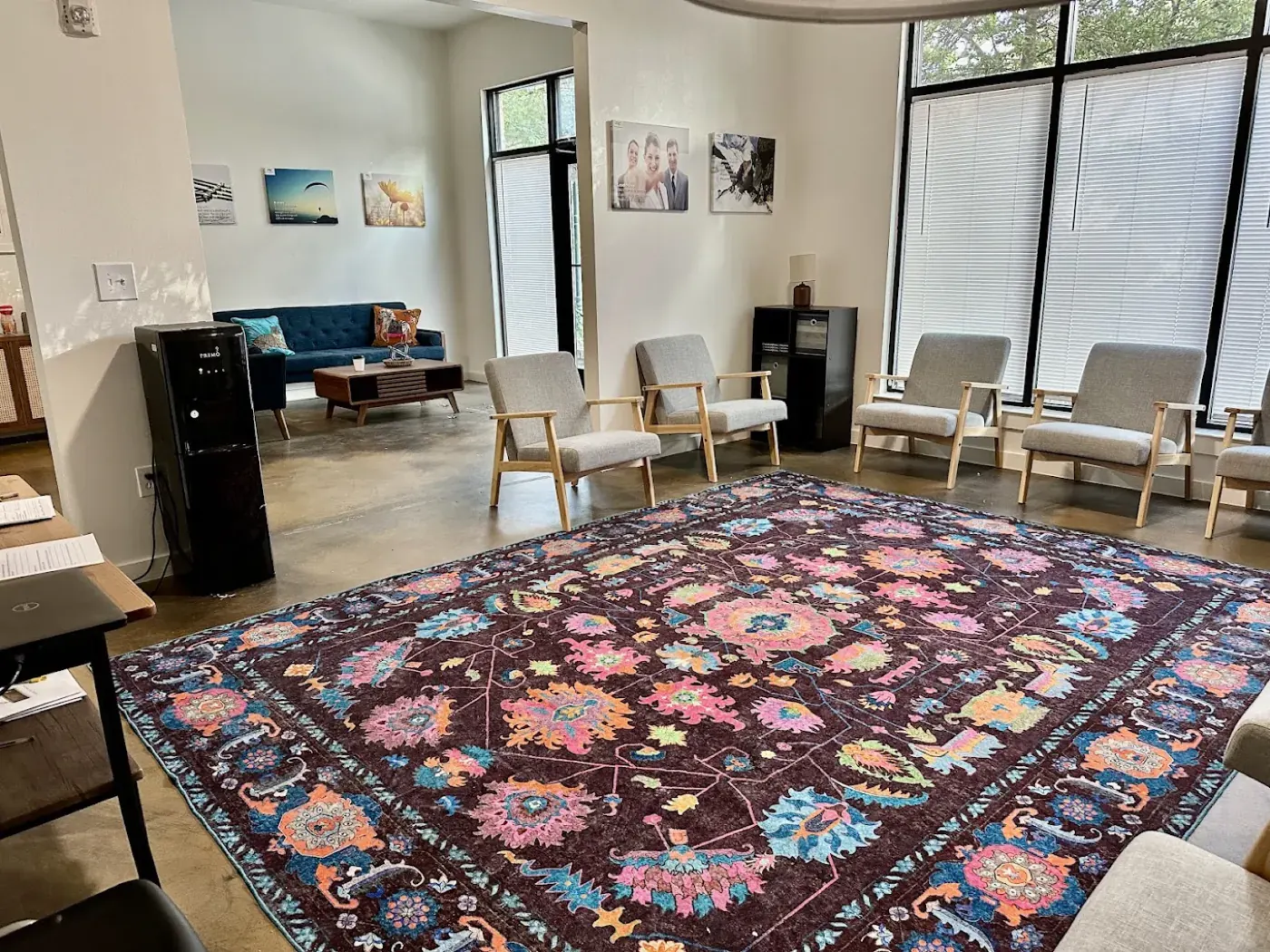 Treatment lounge at Positive Recovery Centers Austin