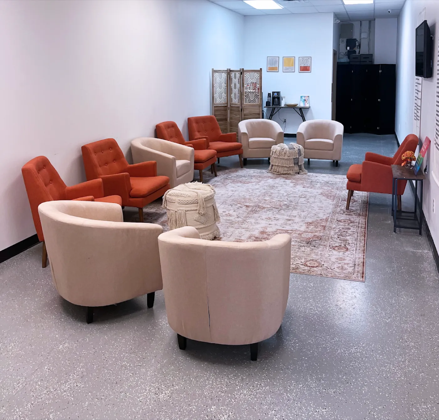Inside the Positive Recovery Centers Cinco Ranch office