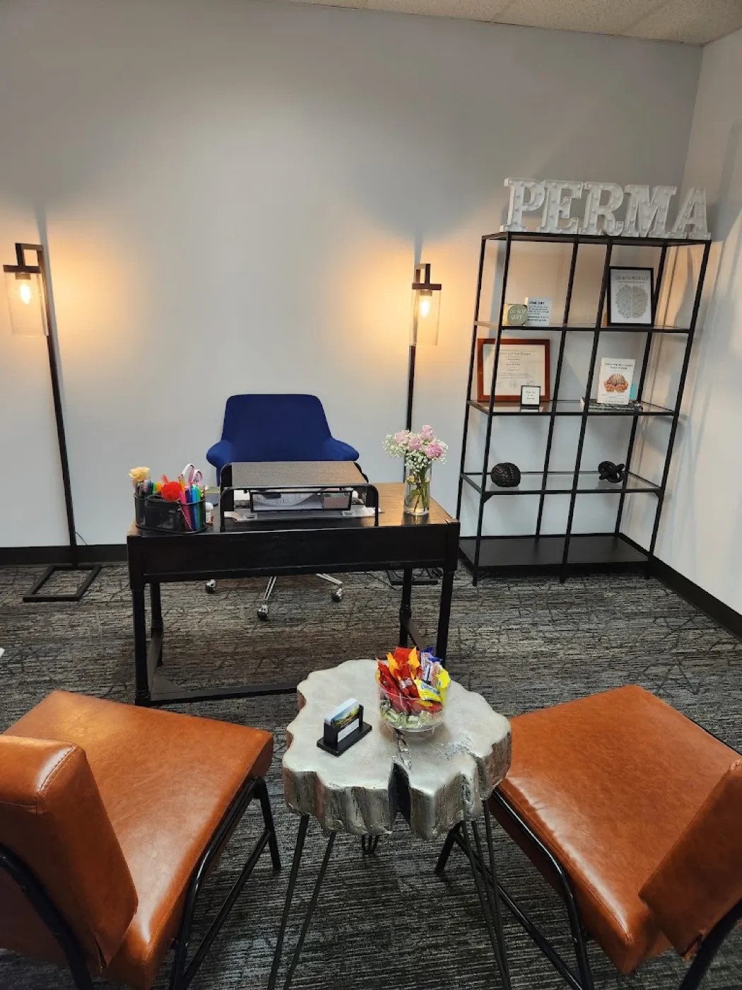 Lobby at Positive Recovery Centers Conroe office