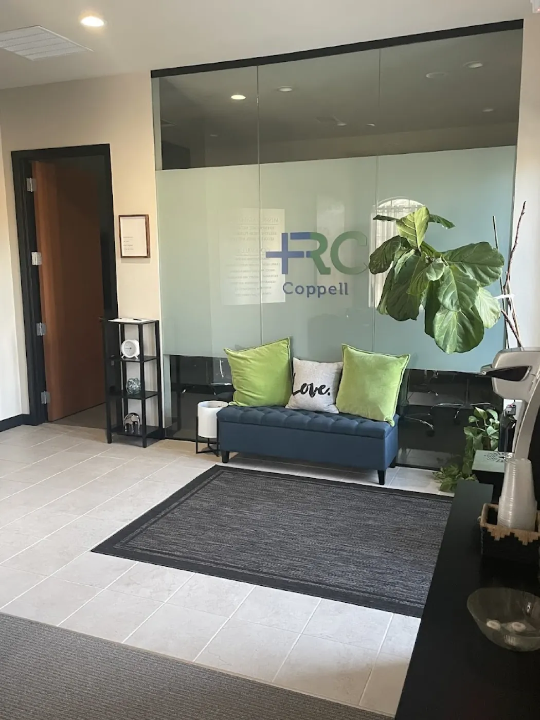Inside the Positive Recovery Centers Coppell office