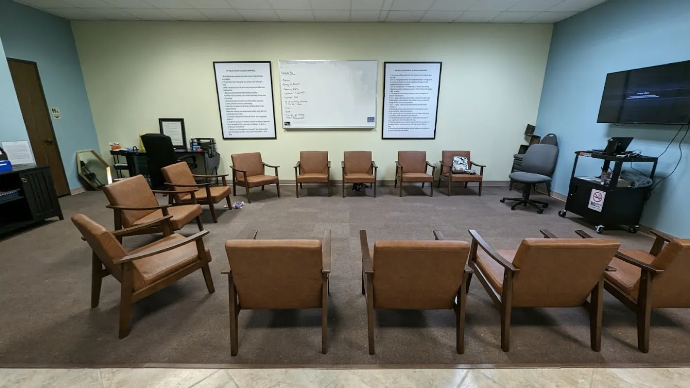 IOP group therapy room at the Cypress outpatient clinic