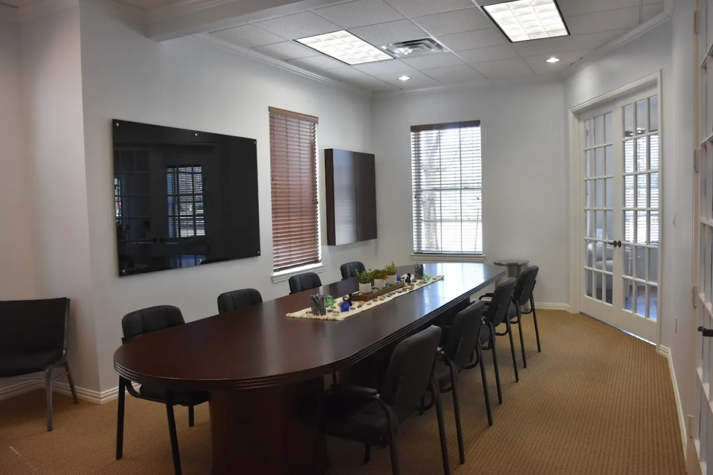 Conference room at the Positive Recovery Centers Southlake office