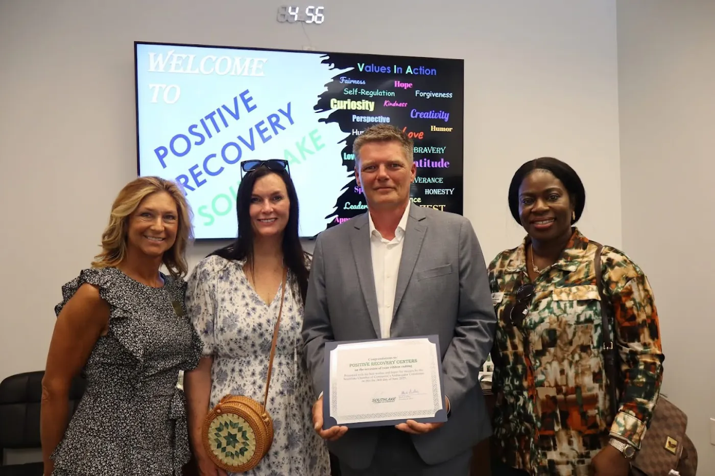 Team at the Positive Recovery Centers Southlake office