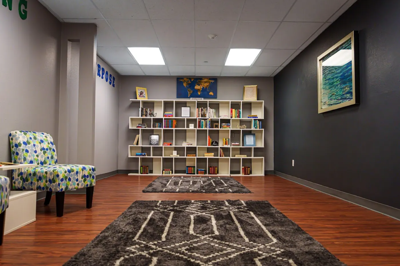Library at the Euless campus