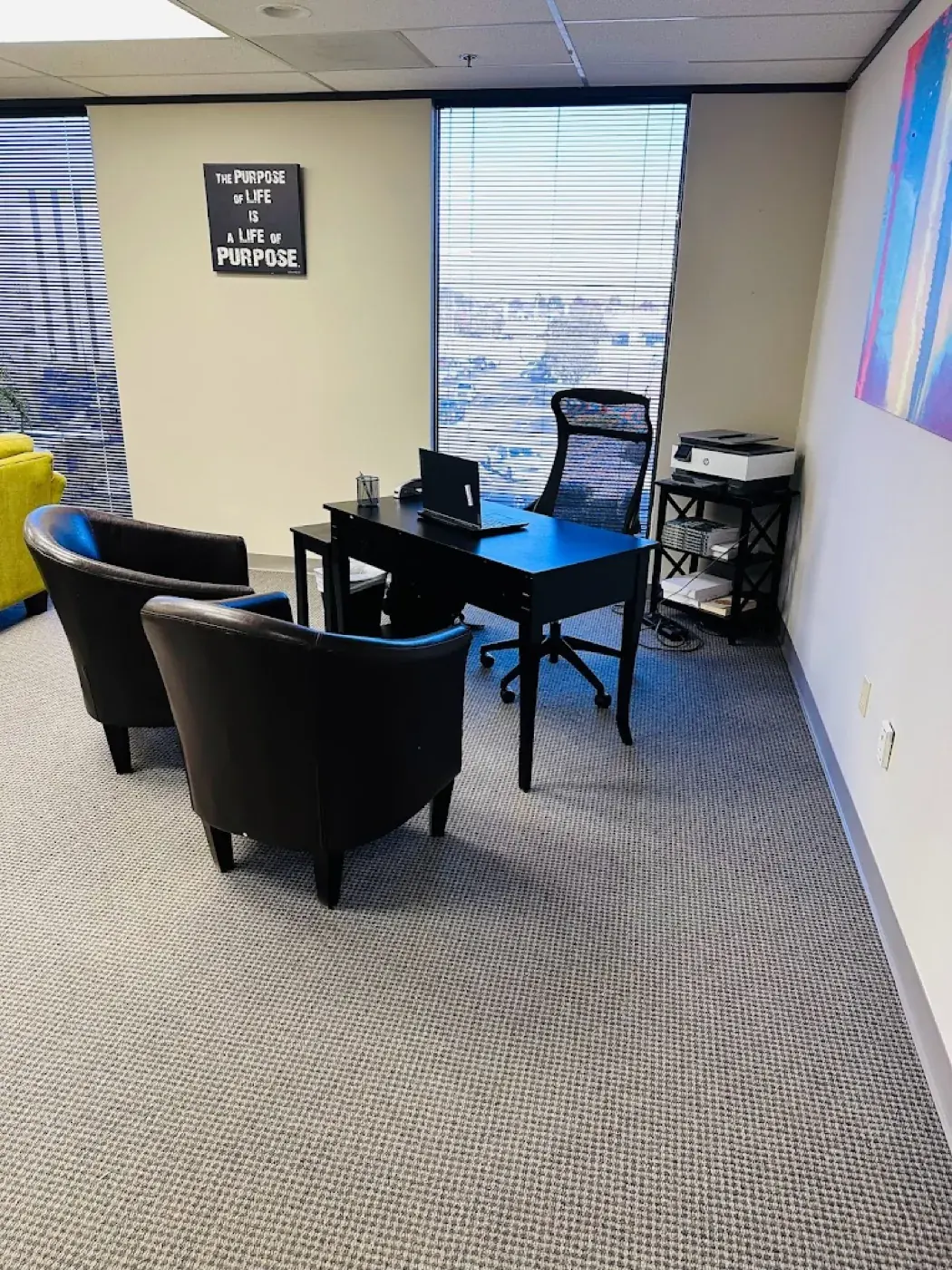 Inside a Positive Recovery Centers outpatient office