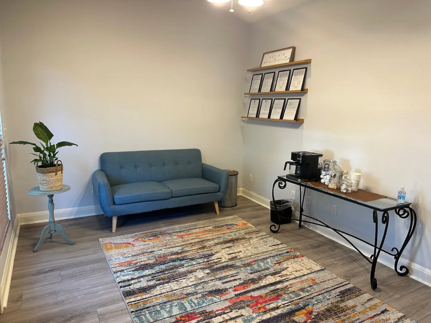 Treatment lounge at Positive Recovery Centers