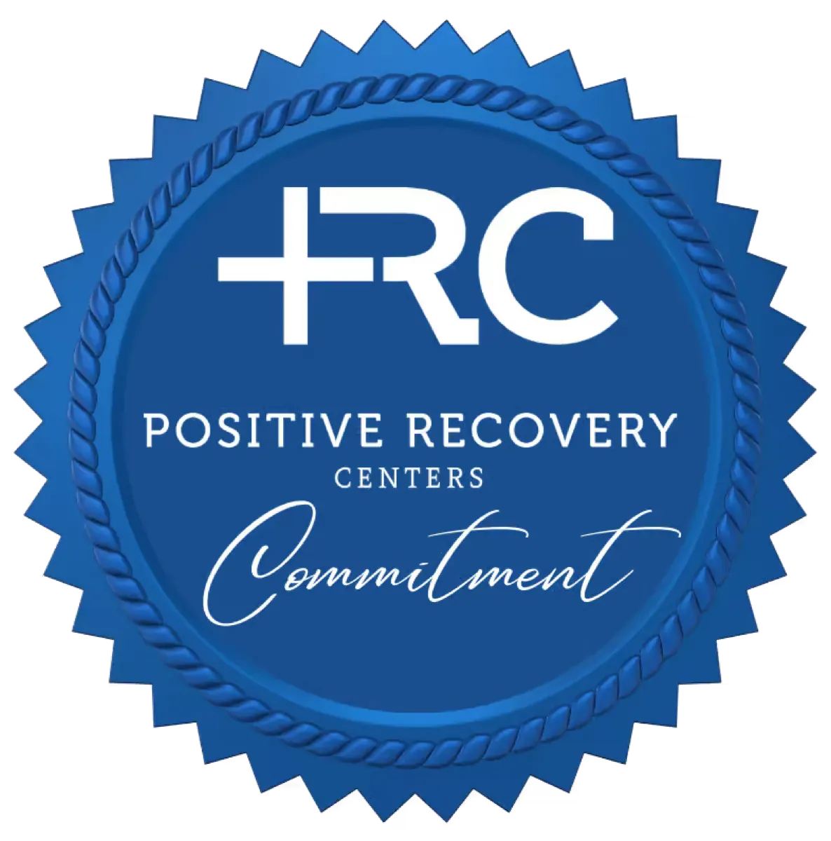 Positive Recovery Commitment Program seal